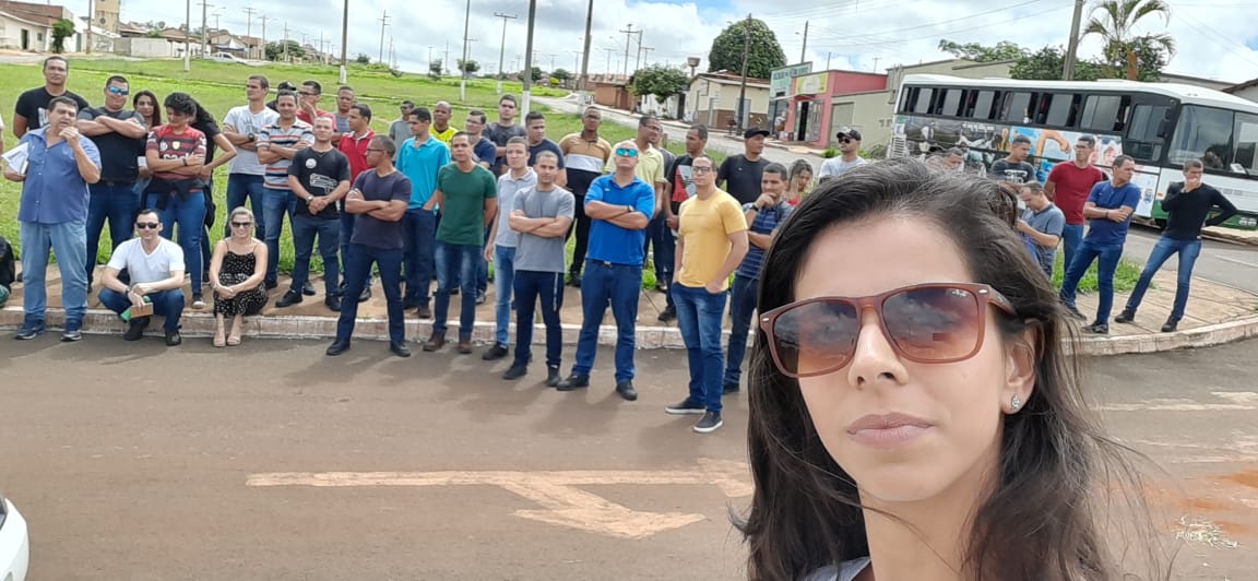 Aula de campo do curso de formação humanística para a Guarda Civil Municipal de Jataí